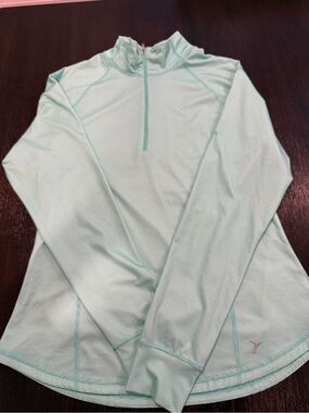 Old navy Light Mint green Quarter-Zip Performance Top